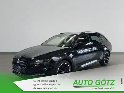 Gebraucht Skoda Superb SportLine 200 PS (147 kW) 2023 Schwarz Kombi
