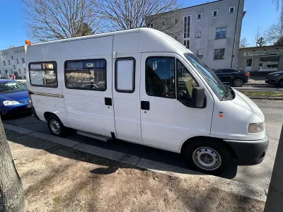 Gebraucht Fiat Ducato 128 PS (94 kW) 1998 Weiß Van