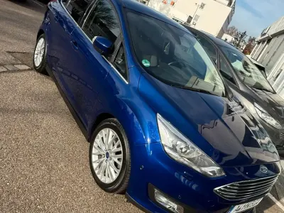 Gebraucht Ford C-MAX Titanium X 150 PS (110 kW) 2016 Blau Van / Kleinbus