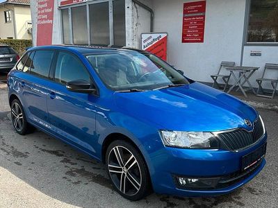 Usata Skoda Rapid Emotion Plus 116 CV (85 kW) 2015 Blu Utilitaria