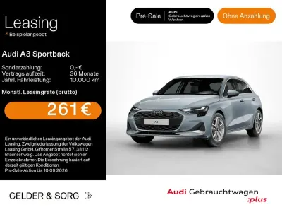 Gebraucht Audi A3 Advanced 150 PS (110 kW) 2025 Pfeilgrau perleffekt Limousine