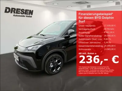 Ny BYD Dolphin Comfort 114 kW (156 HK) 2026 Sort Hatchback