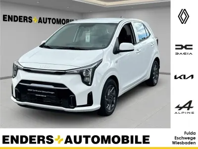 Gebraucht Kia Picanto Vision 63 PS (46 kW) 2025 (ud)clear white (weiss) Kleinwagen