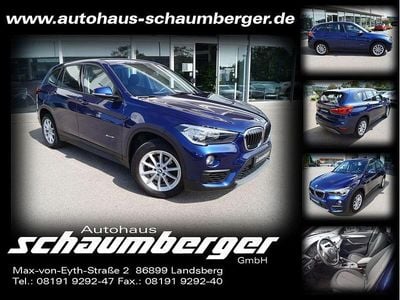 Brugt BMW X1 Advantage 140 HK (102 kW) 2017 Blå SUV