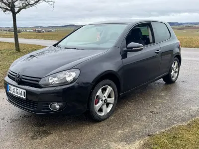 Brugt VW Golf VI Edition 102 HK (75 kW) 2008 Sort Hatchback