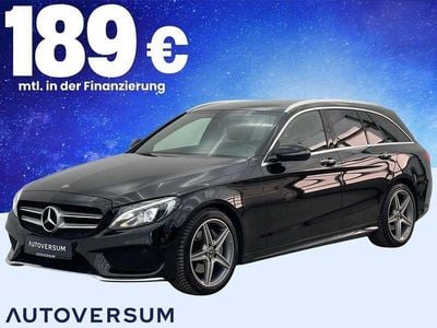 Schwarz Gebraucht 2018 Mercedes C200 AMG Kombi | 22.865 € (Fairer Preis)