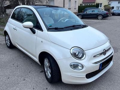 Gebraucht Fiat 500 Lounge 69 PS (50 kW) 2018 Weiß Kleinwagen
