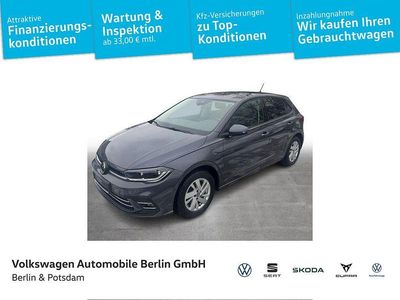 Gebraucht VW Polo Style 95 PS (69 kW) 2022 Grau Kleinwagen