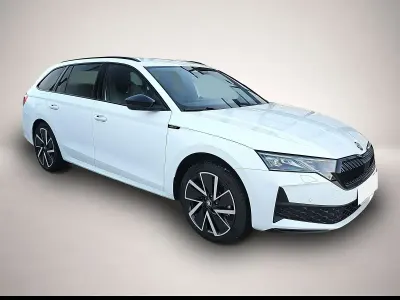 Neu Skoda Octavia SportLine 204 PS (150 kW) 2025 Weiß Kombi