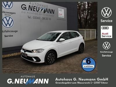 Gebraucht VW Polo Life 95 PS (69 kW) 2023 Weiß Limousine