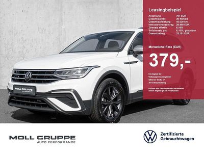 Gebraucht VW Tiguan Allspace Life 150 PS (110 kW) 2022 Pure white SUV