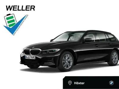 Gebraucht BMW 330e Shadowline 294 PS (216 kW) 2021 Black sapphire (schwarz) Kombi