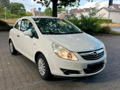 Gebraucht Opel Corsa 60 PS (44 kW) 2009 Weiß Kleinwagen