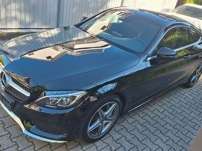 Usado Mercedes C400 AMG line 333 HP (244 kW) 2017 Preto Coupé