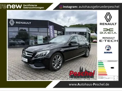 Gebraucht Mercedes C180 Advantage 156 PS (114 kW) 2018 Obsidianschwarz  metalliclack Kombi
