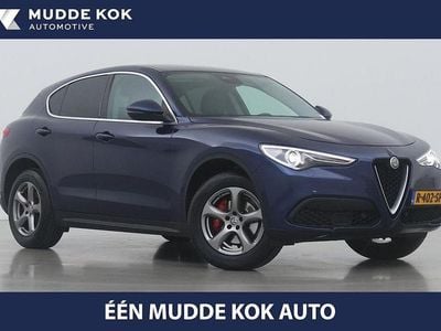 Blau Gebraucht 2019 Alfa Romeo Stelvio Tech Edition SUV | 22.614 € (Fairer Preis)