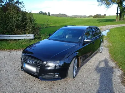 Gebraucht Audi A4 S-Line 160 PS (117 kW) 2009 Schwarz Kombi