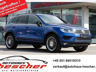 Gebraucht VW Touareg R-line 204 PS (150 kW) 2016 Blau SUV