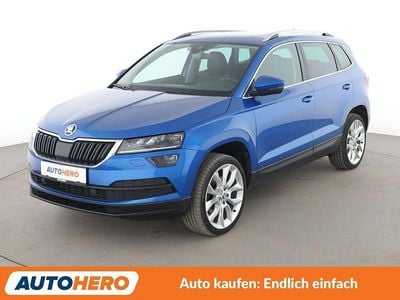 Gebraucht Skoda Karoq Style 150 PS (110 kW) 2020 Blau SUV