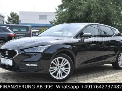 Gebraucht Seat Leon Style 110 PS (80 kW) 2022 Schwarz Limousine