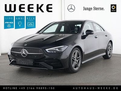 Usata Mercedes CLA180 AMG line 136 CV (100 kW) 2025 Nero Berlina