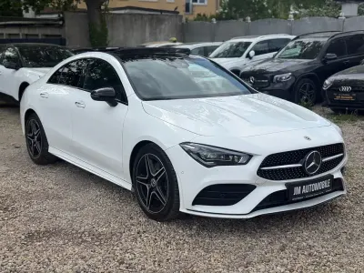 Brugt Mercedes CLA200 AMG 163 HK (119 kW) 2021 Hvid Sedan