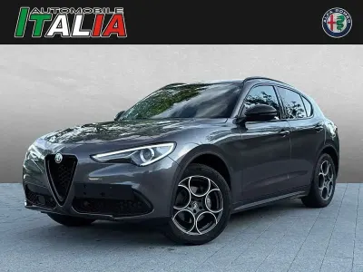 Gebraucht Alfa Romeo Stelvio Tech Edition 209 PS (153 kW) 2019 Grau SUV
