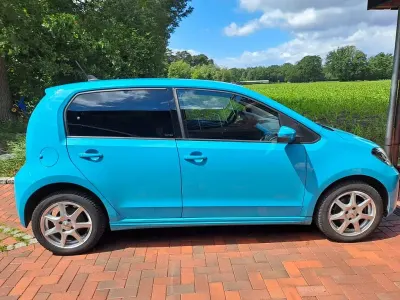 Gebraucht VW e-up! United 61 kW (83 PS) 2021 Blau Kleinwagen