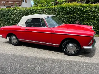 Gebraucht Peugeot 404 84 PS (61 kW) 1963 Rot Cabrio