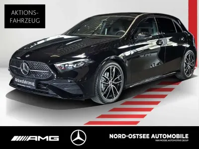 Gebraucht Mercedes A200 AMG 150 PS (110 kW) 2026 Kosmosschwarz metallic Limousine