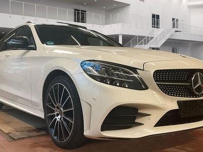 Gebraucht Mercedes C300 AMG 245 PS (180 kW) 2020 Weiß Limousine