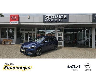 Gebraucht BMW 218 Gran Tourer Sport Line 136 PS (100 kW) 2020 Blau Van / Kleinbus