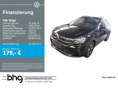 Gebraucht VW Taigo Life 116 PS (85 kW) 2025 Schwarz SUV