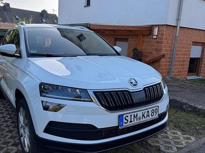 Gebraucht Skoda Karoq 150 PS (110 kW) 2017 Weiß SUV