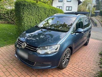 Gebraucht VW Sharan Allstar 184 PS (135 kW) 2016 Blau Van / Kleinbus