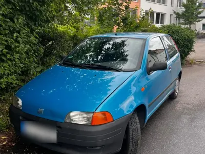 Gebraucht Fiat Punto 54 PS (39 kW) 1998 Blau Kleinwagen