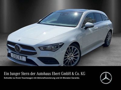 gebraucht Mercedes CLA200 Shooting Brake 7G AMG Standhzg DISTRO Pano LED Memory