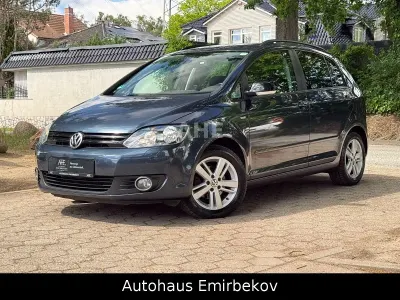Gebraucht VW Golf Plus Cross Match 86 PS (63 kW) 2012 Blau Van / Kleinbus