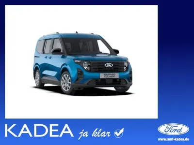 Nowe Ford Tourneo Courier Titanium 125 KM (91 kW) 2026 Niebieski Minivan