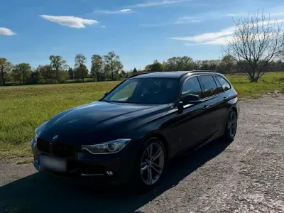 Gebraucht BMW 320 Sport Line 190 PS (139 kW) 2013 Schwarz Kombi