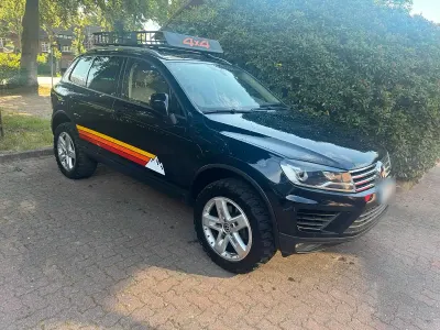 Gebraucht VW Touareg 204 PS (150 kW) 2016 Blau SUV