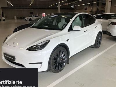 Gebraucht Tesla Model Y Performance 321 kW (437 PS) 2023 Weiß SUV