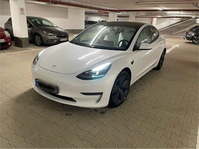 gebraucht Tesla Model 3 Long Range 12/21 USS White Interieur