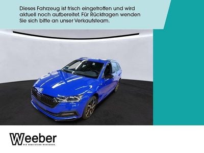 Blau Gebraucht 2022 Skoda Octavia SportLine Kombi | 26.480 € (Etwas zu teuer)