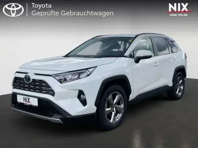 Gebraucht Toyota RAV4 Hybrid Club 218 PS (160 kW) 2019 Weiß SUV