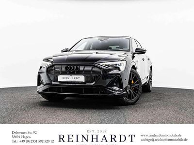 Gebraucht Audi e-tron Sportback Black Edition 300 kW (408 PS) 2022 Mythosschwarz metallic SUV