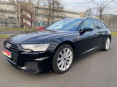 Schwarz Gebraucht 2022 Audi A6 S-Line Kombi | 23.950 € (Guter Preis)