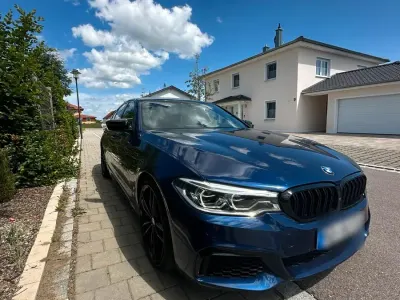 Gebraucht BMW M550 462 PS (339 kW) 2017 Blau Limousine