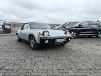 Begagnad Porsche 914 160 HK (117 kW) 1970 Silver Cab