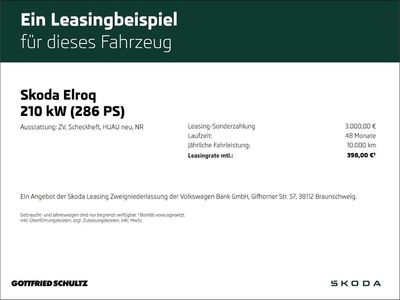 Neu Skoda Elroq Loft 210 kW (286 PS) 2026 Schwarz SUV